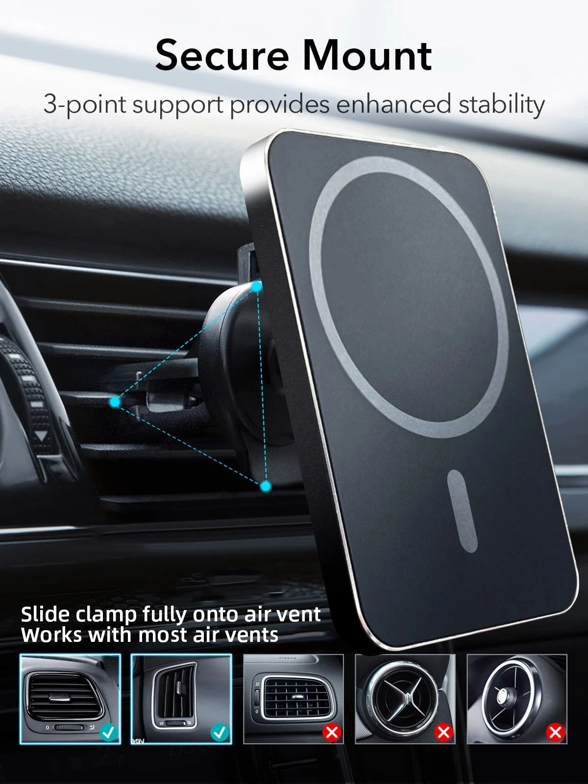 Wireless Macsafe Charger 15W for iPhone