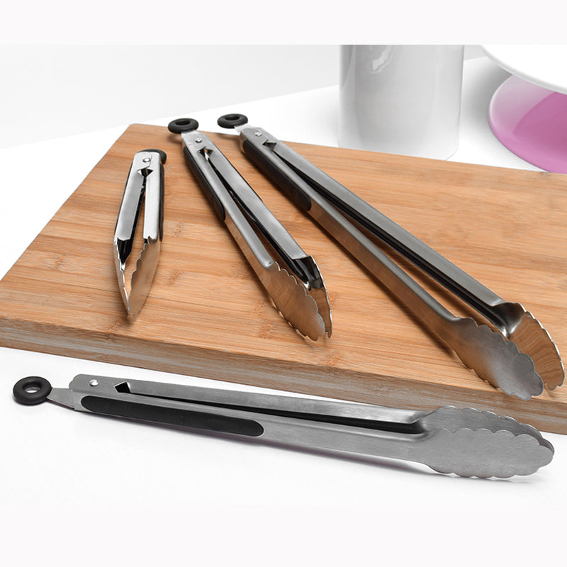 Stainless Steel BBQ Grill Tongs