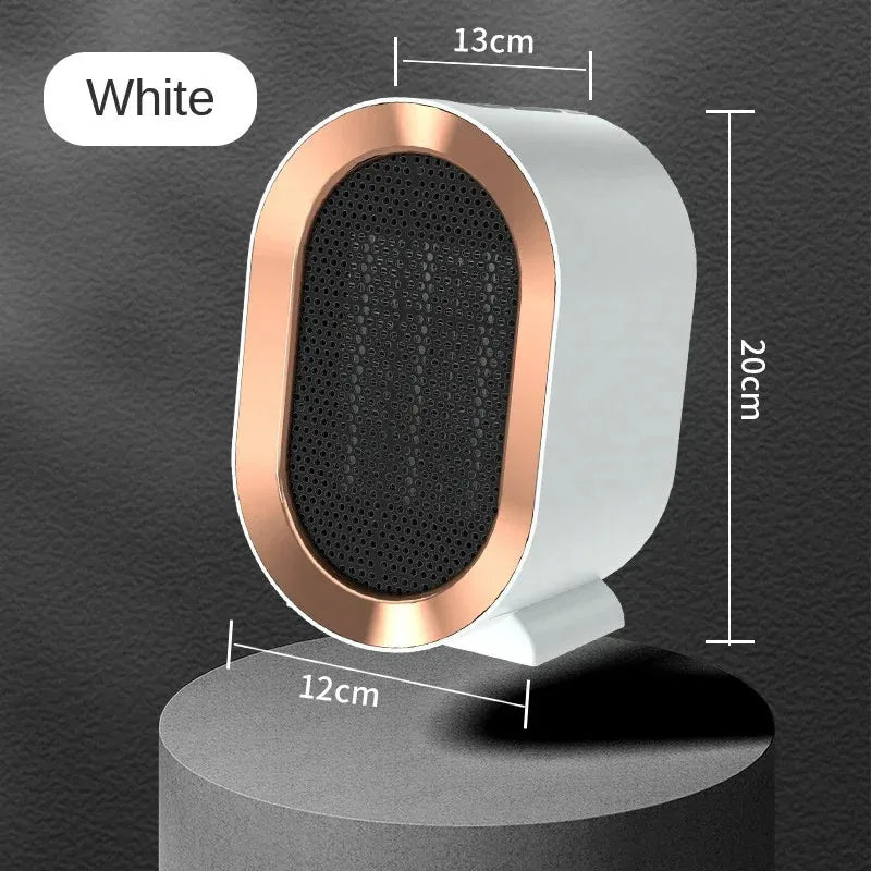 Portable Electric Desktop Fan Heater 1200W