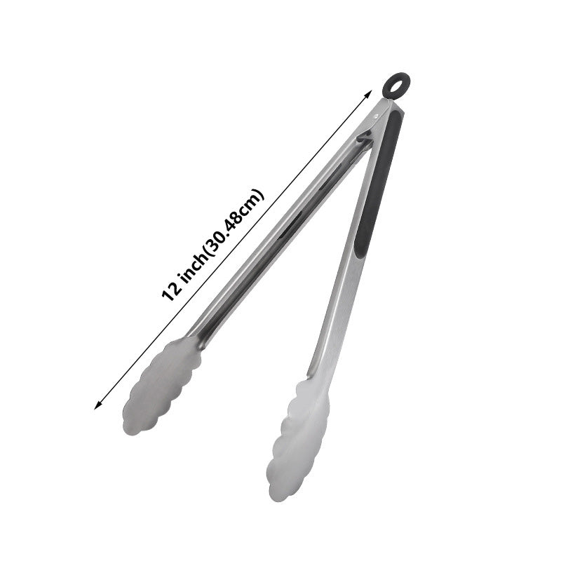 Stainless Steel BBQ Grill Tongs