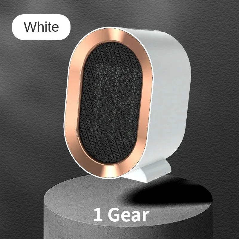 Portable Electric Desktop Fan Heater 1200W