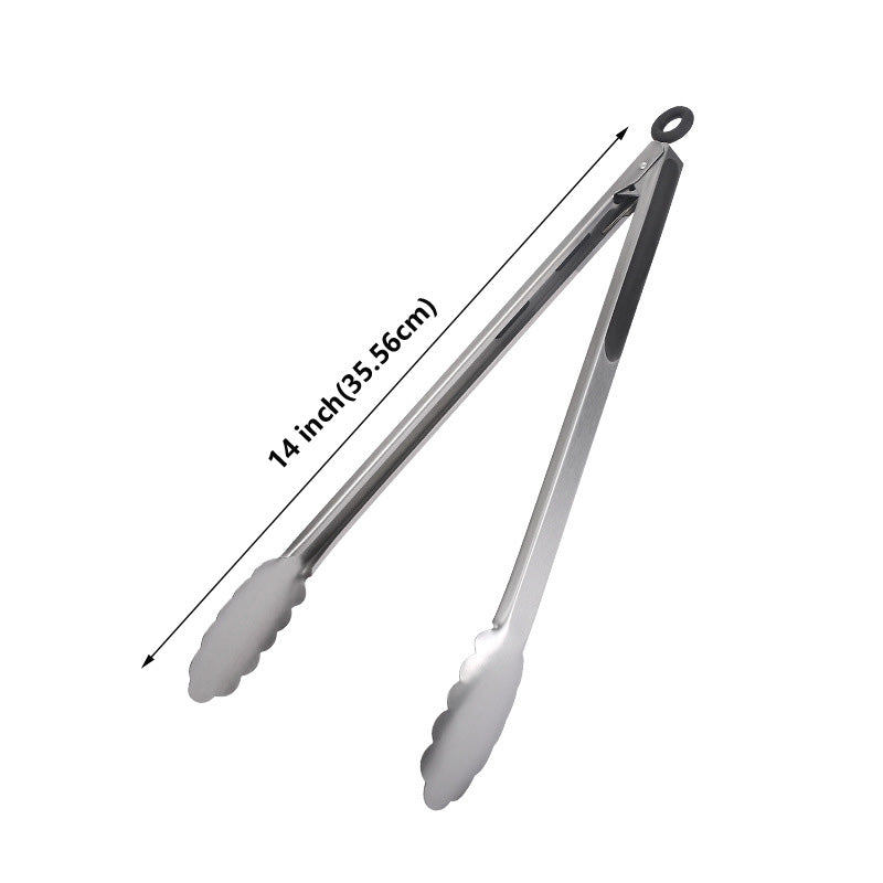 Stainless Steel BBQ Grill Tongs
