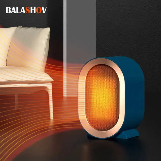Portable Electric Desktop Fan Heater 1200W